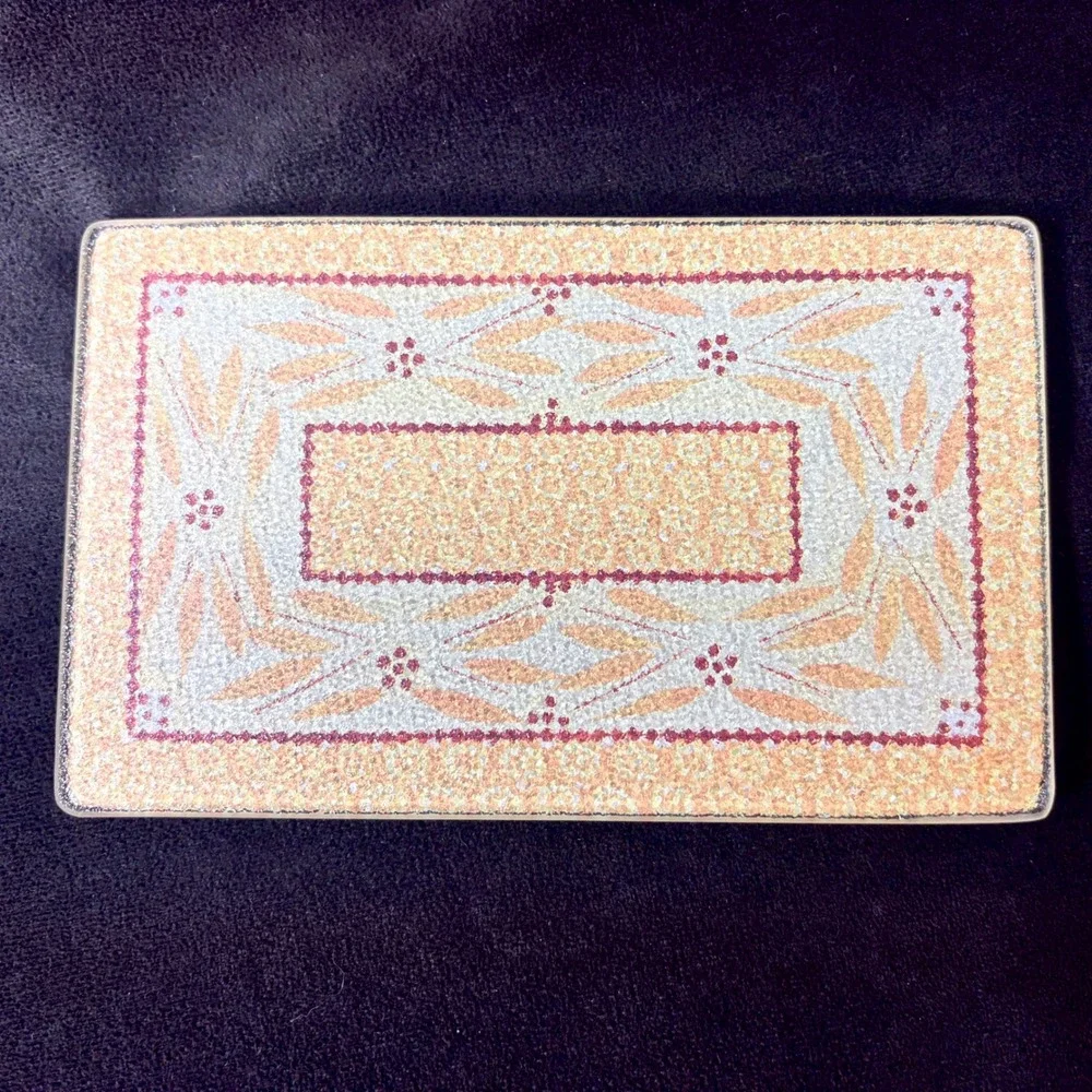 Temp-tations Old World Yellow Glass Trivets